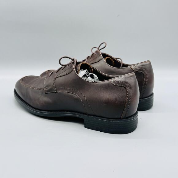 Johnston & Murphy Shoes Mens 8.5 Brown Leather XC4 Waterproof Oxford Dress main image 6